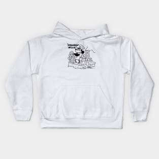 Steamboat Willie Vintage Kids Hoodie